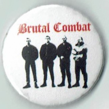 BRUTAL COMBAT - Band Button